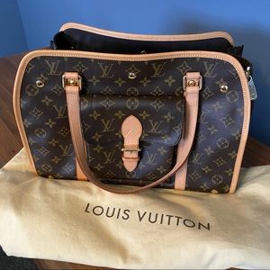 Louis Vuitton Baxter SAC GM Monogram Pet Carrier